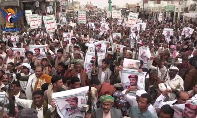 أبناء الجوف يحتشدون في 50 مسيرة وفاء للشهداء وتتويجا للخروج الشعبي المساند لغزة