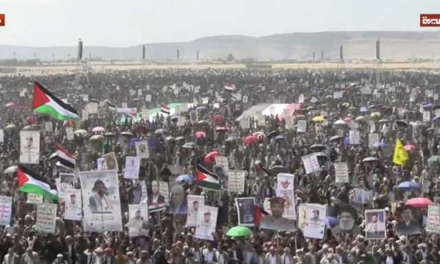 احتشاد شعبي واسع في صعدة وفاء لدماء الشهداء ورسائل تضامن ودعوات للاستعداد