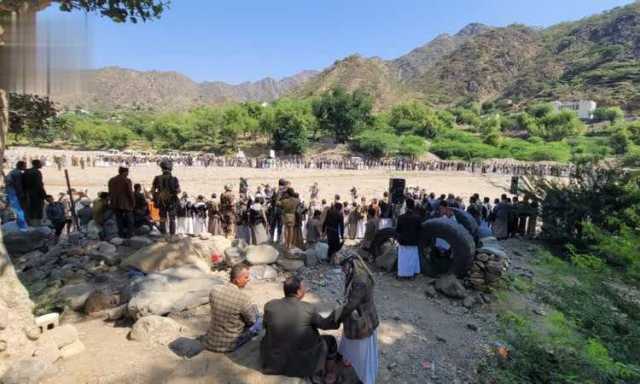 قبائل شرس في حجة تعلن النكف وفاءً لدماء الشهداء وتأكيداً للجهوزية