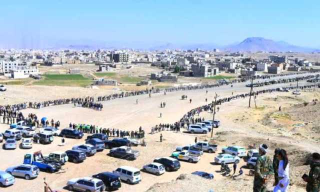 وقفة مسلحة في سنحان وفاءً لدماء الشهداء وتأكيدًا على الجاهزية