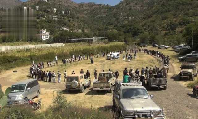 وقفات شعبية في إب تؤكد ثبات الموقف مع غزة والوفاء لدماء الشهداء