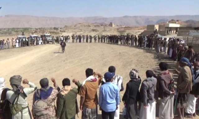 مأرب.. وقفة قبلية في مديرية صرواح تأكيدا على الجهوزية