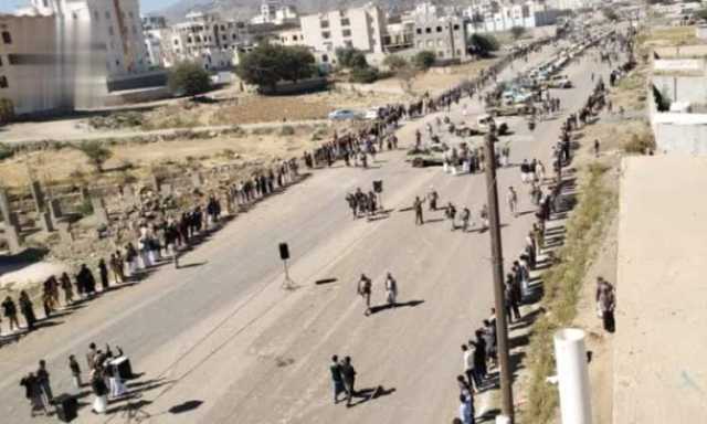 وقفة قبلية لأبناء صنعاء الجديدة تأكيداً على استمرار التعبئة