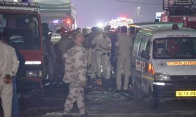 الهند: 8 قتلى في انفجار سيارة في العاصمة نيودلهي