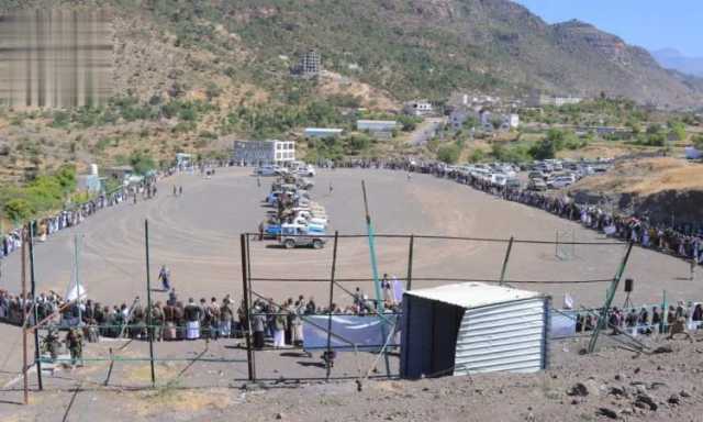 قبائل العدين في إب تؤكد جاهزيتها لمواجهة الأعداء