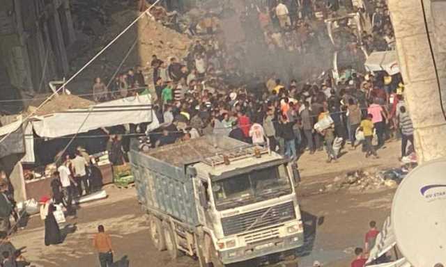 5 شهداء بغارة صهيونية استهدفت سيارة في مدينة غزة