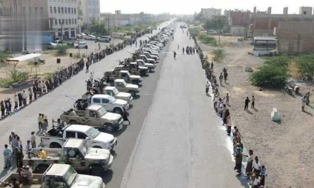 أبناء حيس والخوخة بالحديدة يعلنون النفير واستمرار التعبئة