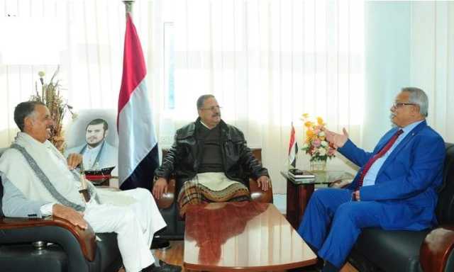 بن حبتور يلتقي نائب رئيس المؤتمر الشعبي الدكتور قاسم لبوزة