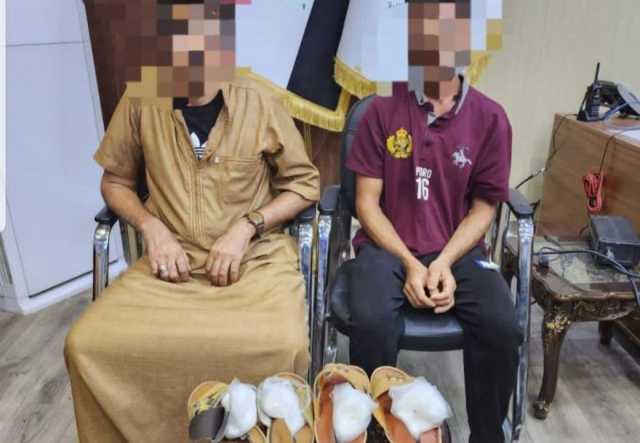 ضبط 630 غرام كريستال داخل “نعل” مسافرين أجنبيين بالشلامجة