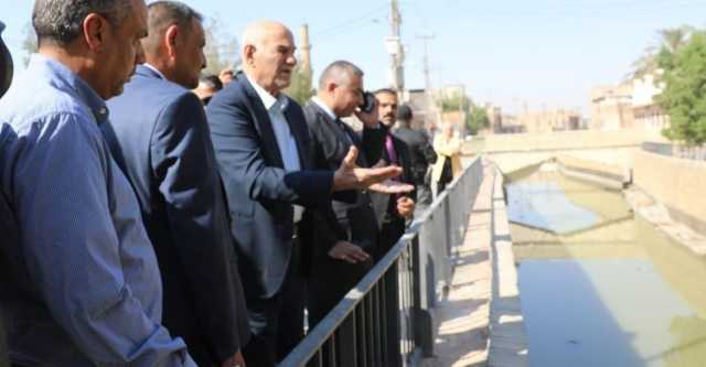 وزير الموارد المائية يوجه بتطوير نهرين مهمين في البصرة