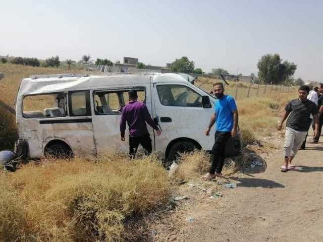 حالة وفاة و12 إصابة بحادثين منفصلين في صلاح الدين