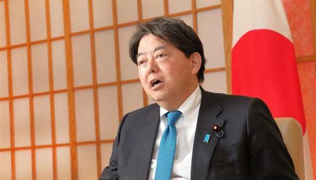 وزير الخارجية الياباني في زيارة غير مُعلنة إلى أوكرانيا