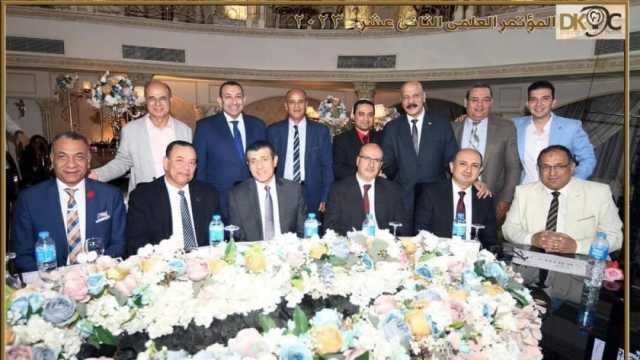 رئيس جامعة المنصورة الجديدة يشارك في افتتاح المؤتمر الدولي لطب الأسنان