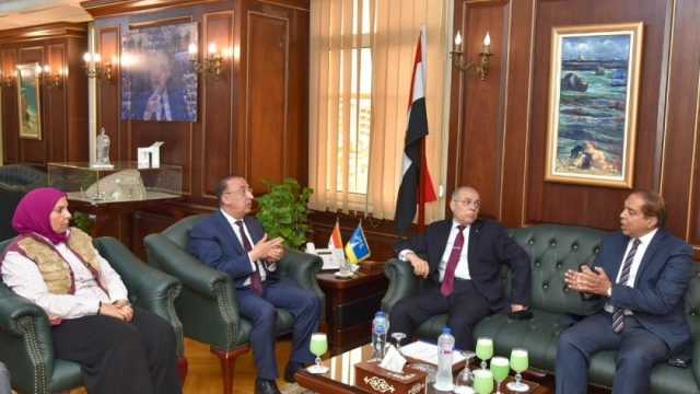محمد الشريف: ميناء الإسكندرية من أكثر المواني كفاءة في المنطقة