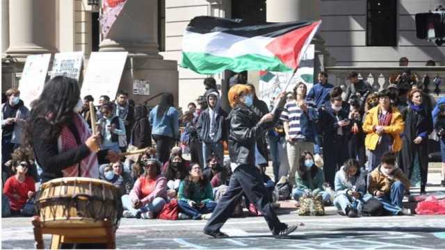 مظاهرات حول العالم دعما لغزة.. طلاب جامعات أمريكا في مواجهات مع الشرطة
