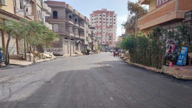 محافظ كفر الشيخ: رصف 3 شوارع بأطوال 700 متر في مدينة بيلا