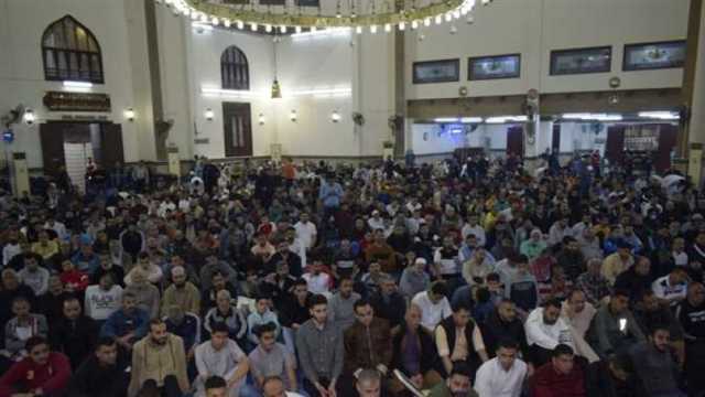 بث مباشر لشعائر صلاة الجمعة من مسجد الحسين في محافظة بورسعيد