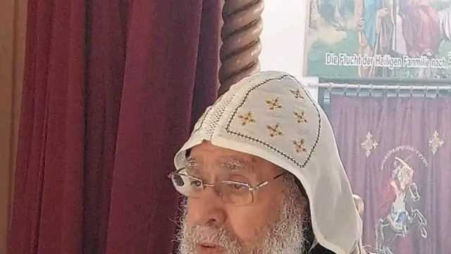 «كنائس وسط القاهرة» تنعى الأنبا ميشائيل أسقف جنوب ألمانيا