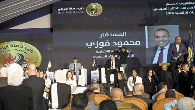 مؤتمرات جماهيرية حاشدة لدعم وتأييد السيسي في المحافظات