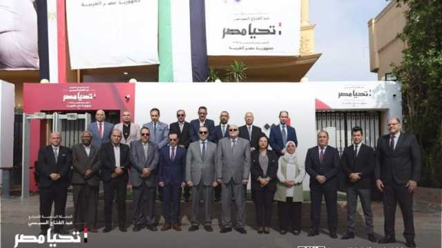 حملة المرشح الرئاسي عبدالفتاح السيسي تستقبل وفدا من نقابة النقل الجوي