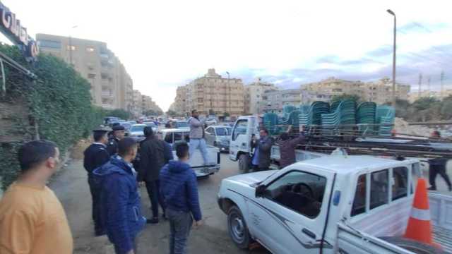 غلق وتشميع 8 محال ومقاهٍ ورفع 1200 حالة إشغال في حدائق الأهرام