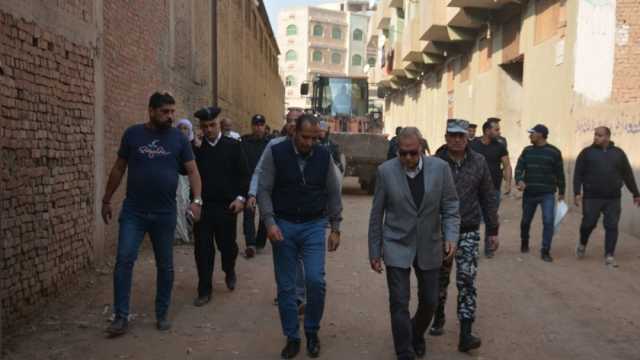 «الهجان» يقود حملة مكبرة لإزالة التعديات على الأراضي الزراعية بالقليوبية