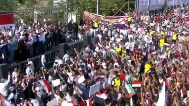 الآلاف يشاركون بمظاهرات اليوم لدعم فلسطين بالإسماعيلية.. القدس عربية
