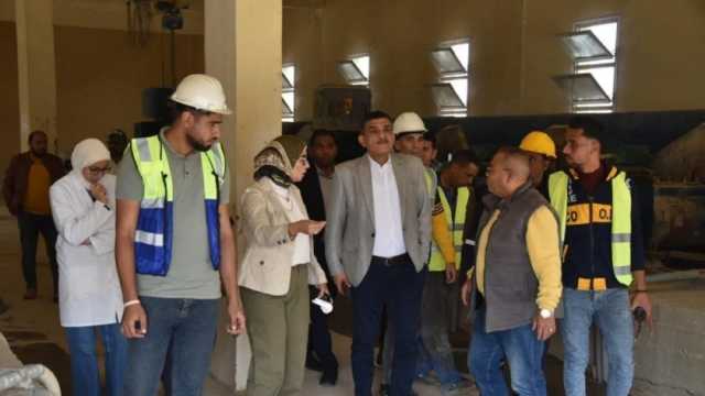 «قيادات الإسكان» في جولة تفقدية لمشروعات مدينة السويس الجديدة (صور)