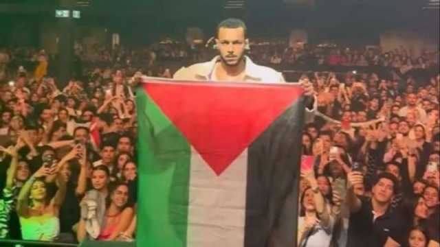 قبل حفل الختام.. ويجز ومهرجان العلمين يجتمعان على «حب فلسطين»