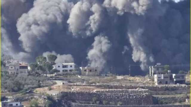 طيران الاحتلال الإسرائيلي يستهدف بلدة «راميا» و«جبل بلاط» جنوبي لبنان