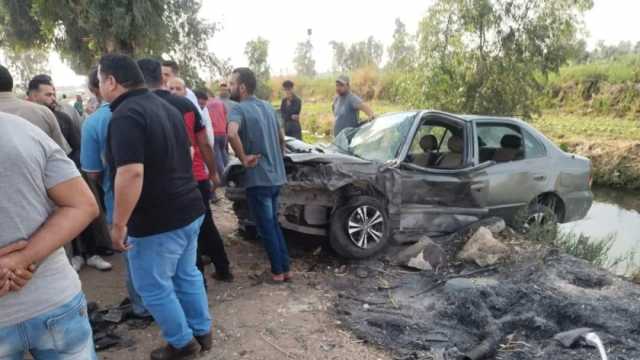 مصرع وإصابة 6 أشخاص في تصادم سيارتين بالساحل الشمالي