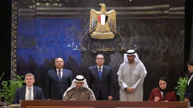 رئيس الوزراء يشهد توقيع مذكرة تفاهم لإنشاء مصنع لتخزين البطاريات باستثمارات 12 مليون دولار
