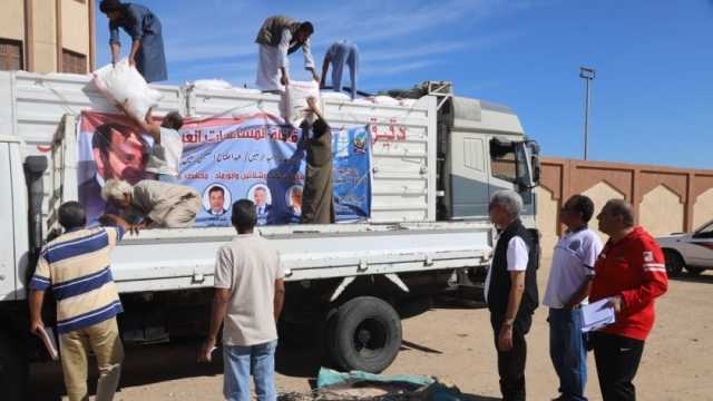 جامعة جنوب الوادي تقدم مساعدات وخدمات لـ1500 أسرة في شلاتين