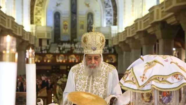 البابا تواضروس خلال قداس عيد القيامة: نشكر الرئيس السيسي على محبته الدائمة