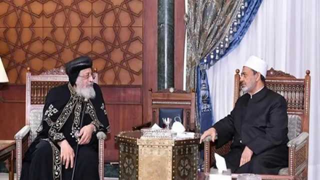 البابا تواضروس يهنئ شيخ الأزهر بعيد الأضحى المبارك