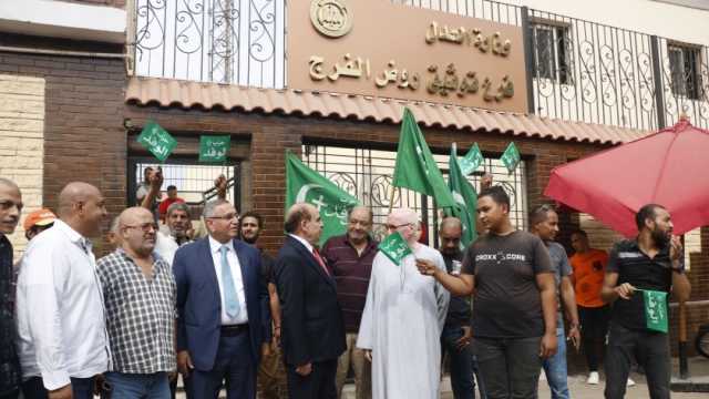 رئيس حزب الوفد يتفقد مكتبي توثيق توكيلات شبرا والمهندسين