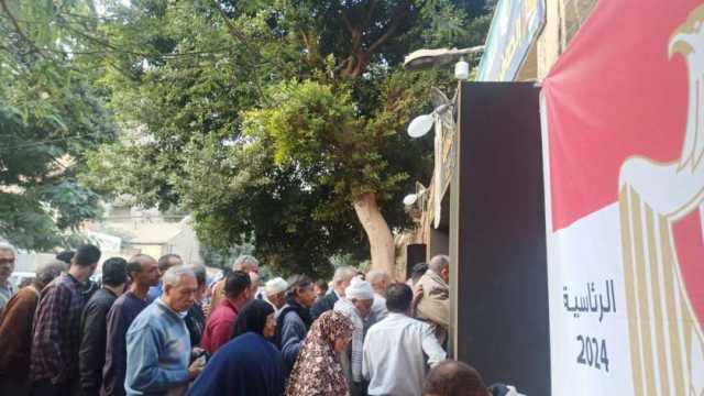 إقبال كبير من المواطنين على لجنة إنصاف سري بمصر الجديدة قبل ساعات من انتهاء التصويت