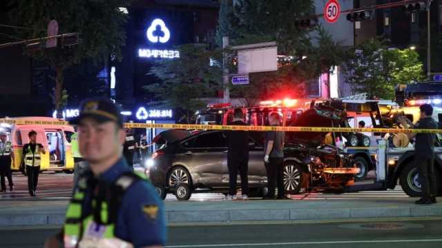 حادث مأساوي في شوارع كوريا الجنوبية.. «وقوع ضحايا ومصابين»