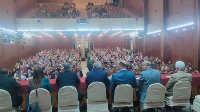مؤتمر حاشد لحزب «الحرية المصري» بالقليوبية لدعم المرشح الرئاسي عبد الفتاح السيسي