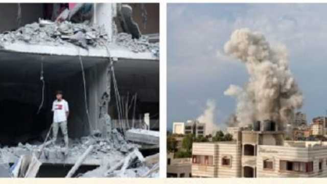شهداء وجرحى بينهم أطفال في قصف إسرائيلي على سوق النصيرات بقطاع غزة.. «صور»