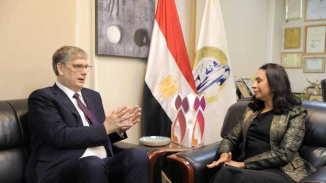 مايا مرسي تبحث مع السفير الهولندي في القاهرة جهود تمكين المرأة اقتصاديا