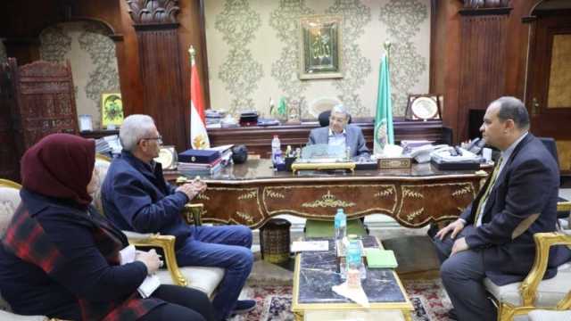 محافظ المنيا يتابع استدامة مشروع تحسين سبل العيش والتغذية في 10 قرى