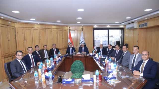 المستشار أحمد عبدالحميد يستقبل رئيسي نادي قضاة مجلس الدولة بالإسكندرية وبني سويف