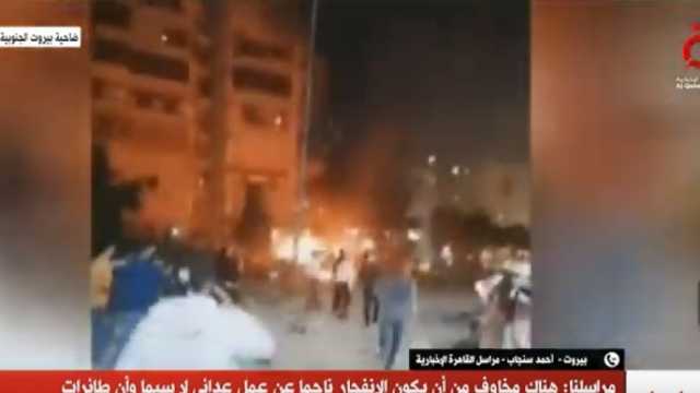 إعلام لبناني: مسيرة إسرائيلية تستهدف مبنى ببيروت واستشهاد مسؤول فلسطيني كبير