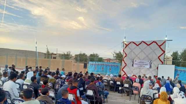 ختام لقاءات حملة شارك «الكلمة كلمتك» بمركز شباب الديابات في سوهاج