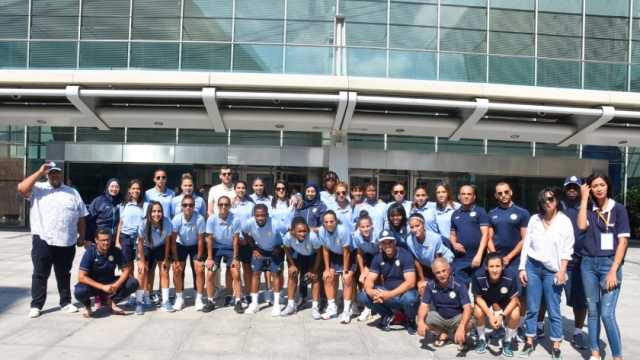 جولة سياحية لفرق تصفيات اتحاد شمال أفريقيا لكرة القدم النسائية بالإسكندرية