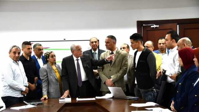 محافظ جنوب سيناء يشهد تدريبات «المركزي للتعبئة العامة والإحصاء»