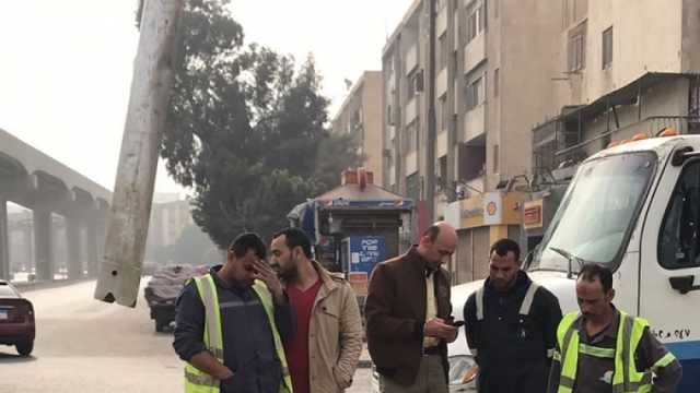كسر ماسورة مياه بشارع الخليفة الظاهر بمدينة نصر وجار إصلاحها