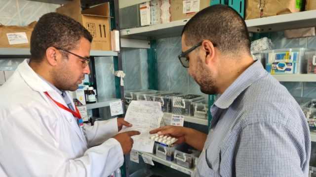 فحص 1249 مواطنا بقافلة طبية مجانية بقرية كوم أمبو في البحيرة