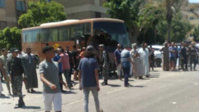 خروج 20 مصابا بحادث تصادم أتوبيسين بالشرقية من المستشفى بعد تماثلهم للشفاء
